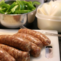 Ricetta Crostini con la salsiccia